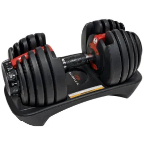 1 Piece Bowflex Adjustable Weights and Dumbbells 24 KG