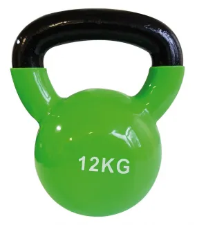 12Kg Vinyl Dipped Kettlebells