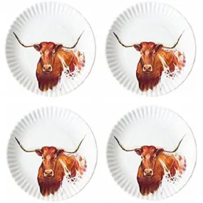 180 Degrees 9” Melamine Longhorn Plate Set