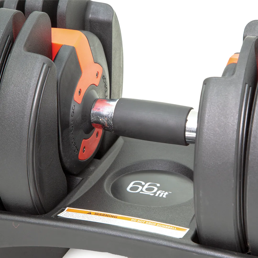 66fit Adjustable Dumbbell - 2.5kg to 24kg