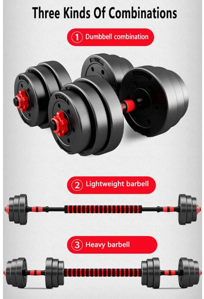 Adjustable Dumbbells 2 In 1 20 Kg