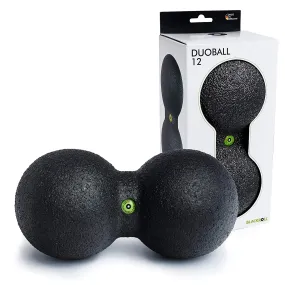 BLACKROLL - Duoball 12 Massage Ball, Double Lacrosse Ball Massager for Deep Tissue Massage, Trigger Point Massage Tool for Back, Spine and Shoulder, Muscle Recovery and Relief