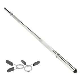 Body Revolution Straight Barbell Bar - 1" Standard 1.2m