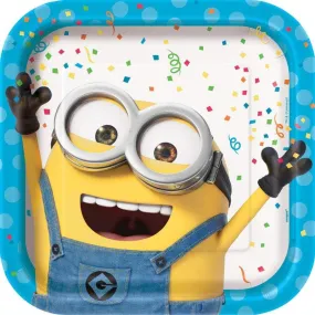 Despicable Me - 9" Minions Dinner Plates (8ct)