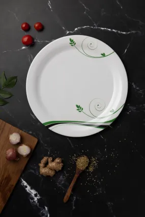 Exclusive 11" Dinner Plate Melamine Vine Green. (4025)