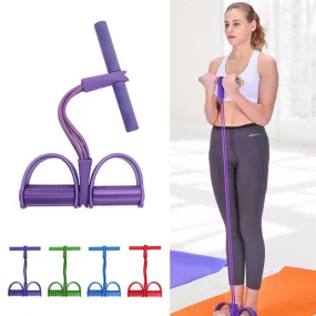 Fitness Resistance Band Pulling Exercise