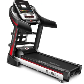 Home Use Treadmill with Massager, Dumbbells, and Twister - 7" LCD Screen