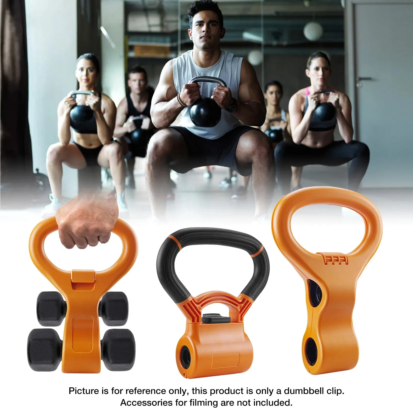 Kettle Gryp® Portable Kettlebell Grip for Dumbbells