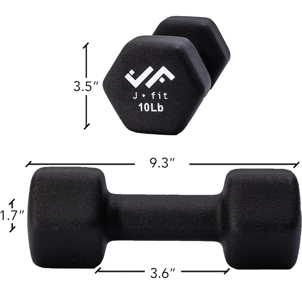 Neoprene Dumbbell - 10 lb