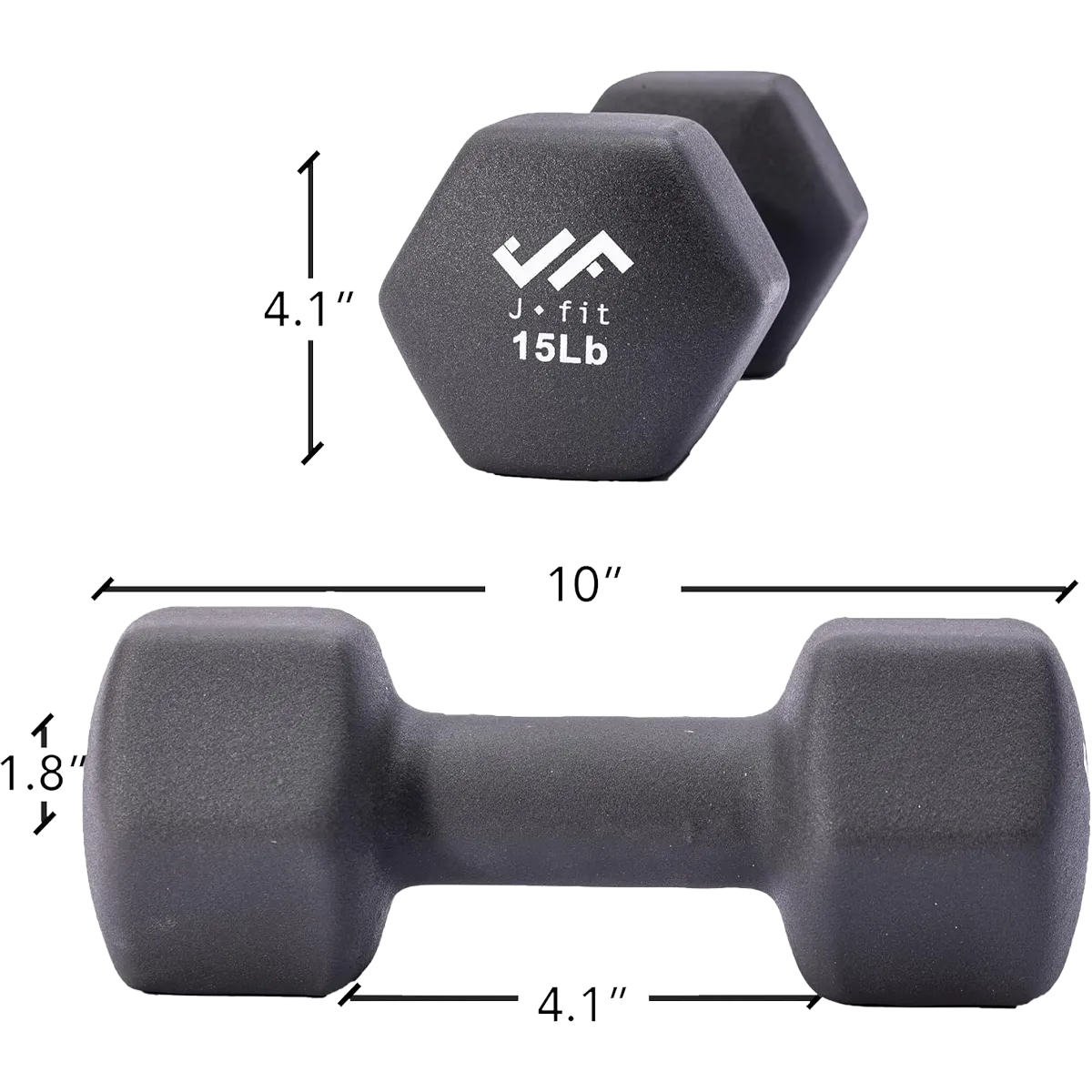 Neoprene Dumbbell - 15 lb