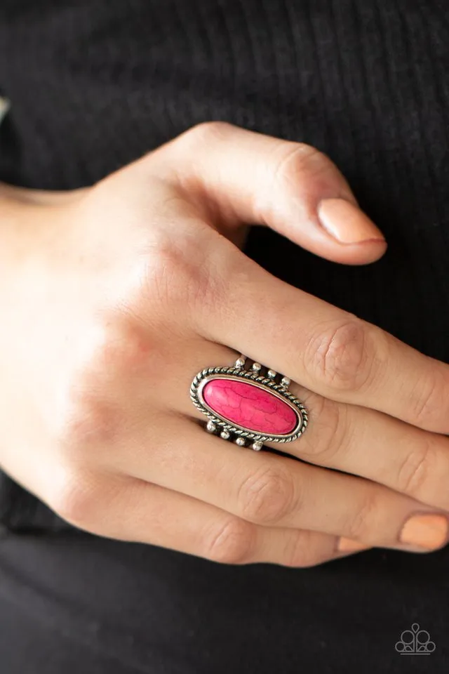 Paparazzi Ring ~ Home On The RANCH - Pink