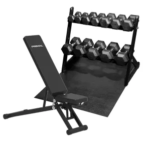 Primal Personal Series PVC Hex Dumbbell Bundle