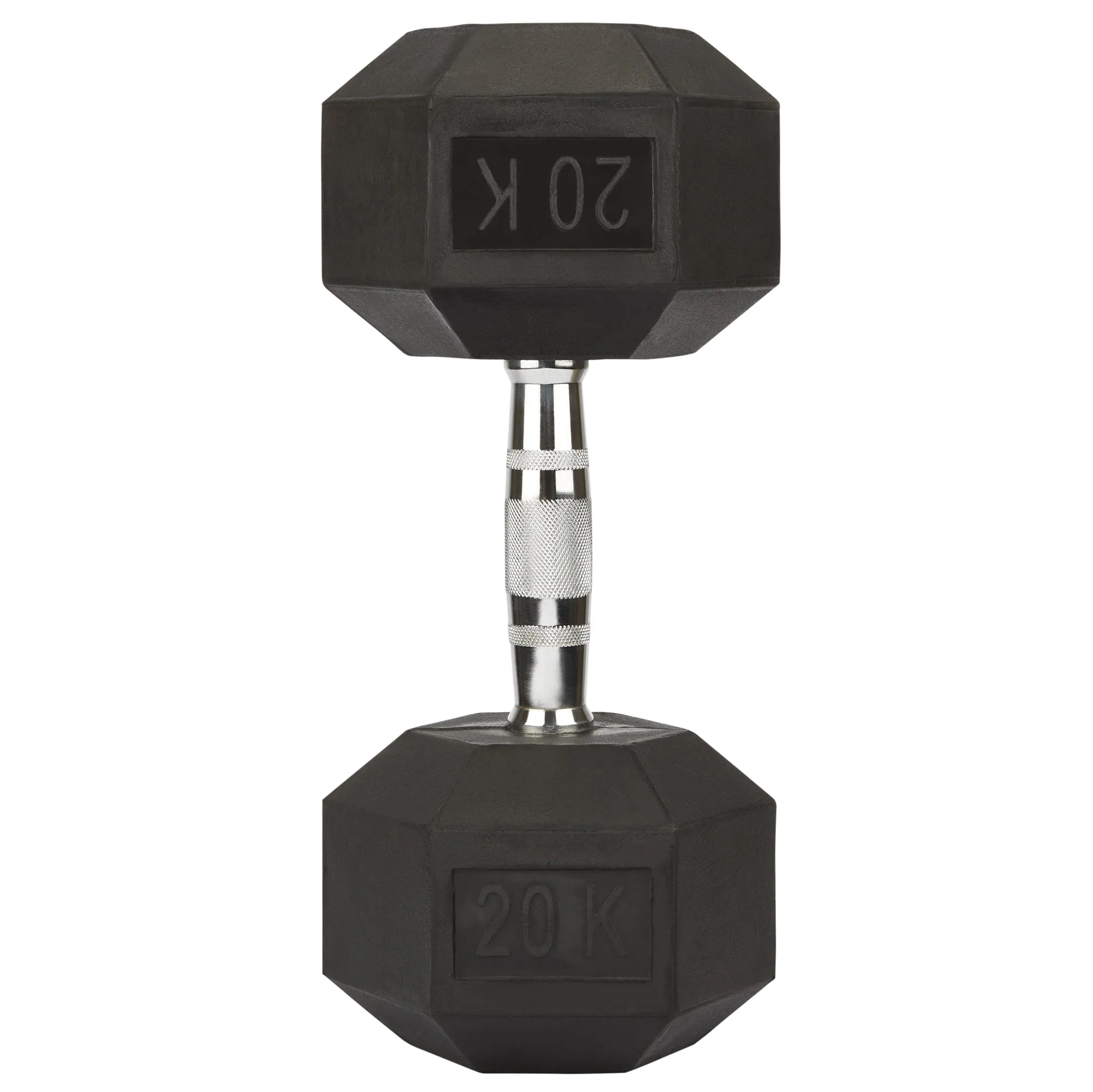 Rubber Hex Dumbbell 20kg