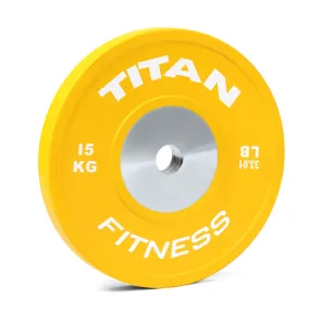 Scratch and Dent, 15 KG Single Elite Color Olympic Bumper Plate