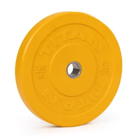 Scratch and Dent - 35 LB Single Economy Color Bumper Plate - FINAL SALE